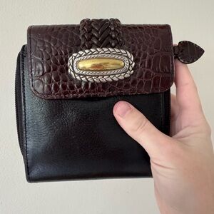 Vintage Brighton Large Trifold Wallet‎